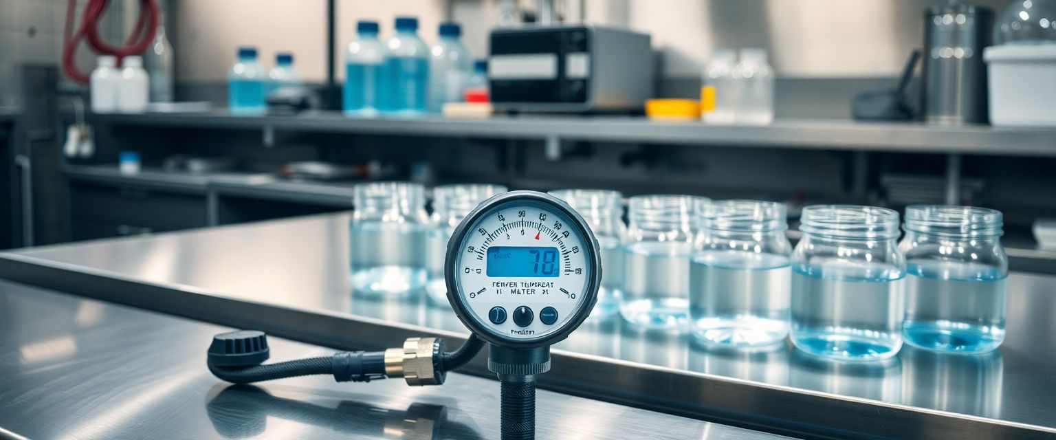 Medidor De Temperatura Agua
