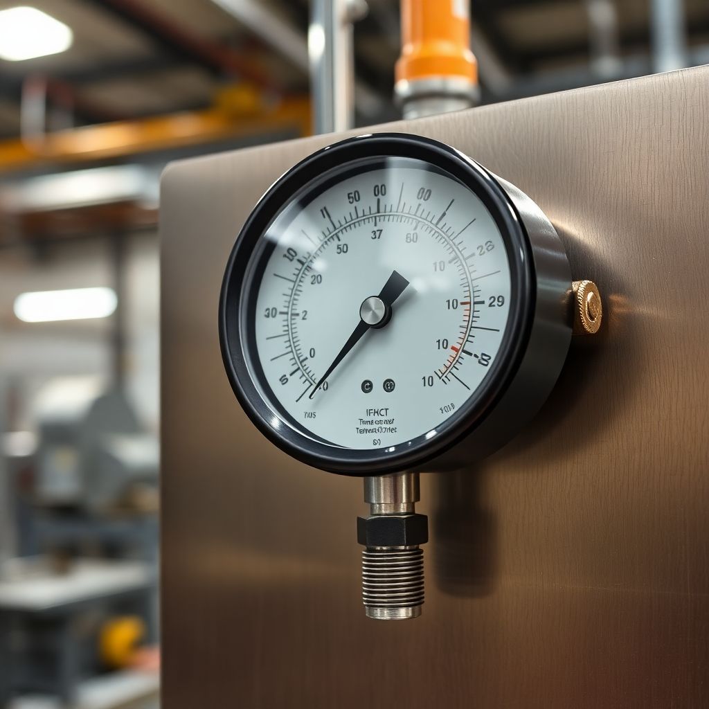 Medidor de Temperatura Industrial