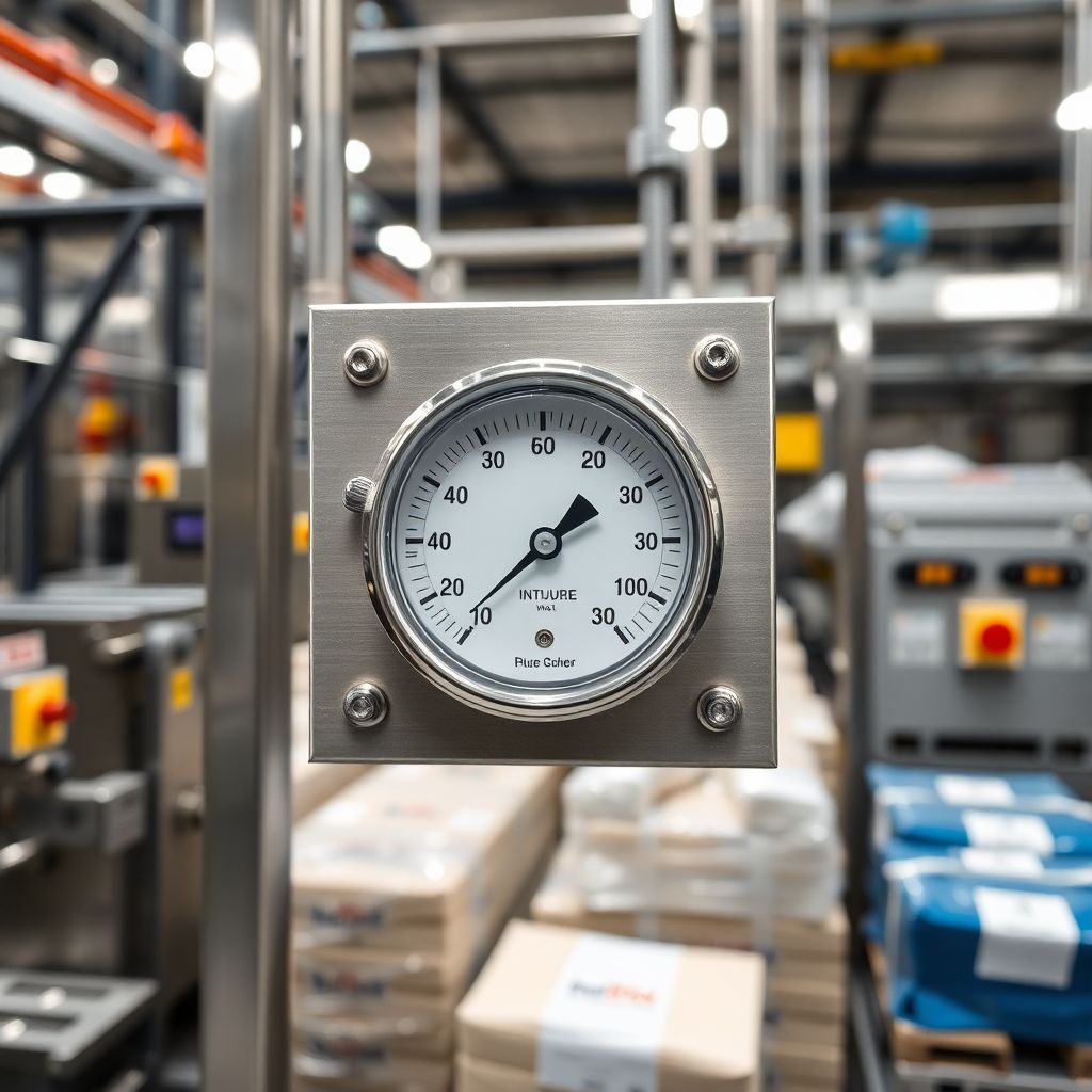 Medidor de Temperatura Industrial